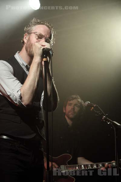 THE NATIONAL - 2013-06-24 - PARIS - Point Ephemere - Matthew Donald Berninger - Aaron Brooking Dessner